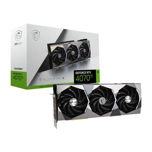 MSI RTX 4070 Ti Suprim X 12GB Gaming Graphics Card